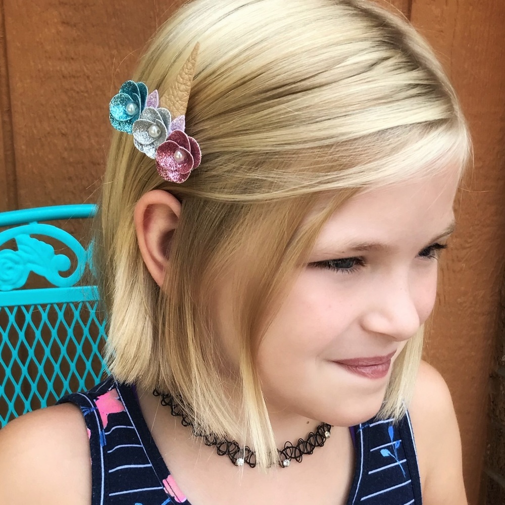 🦄 Unicorn Hair Clip Unicorn Crown - Picture 3 of 4